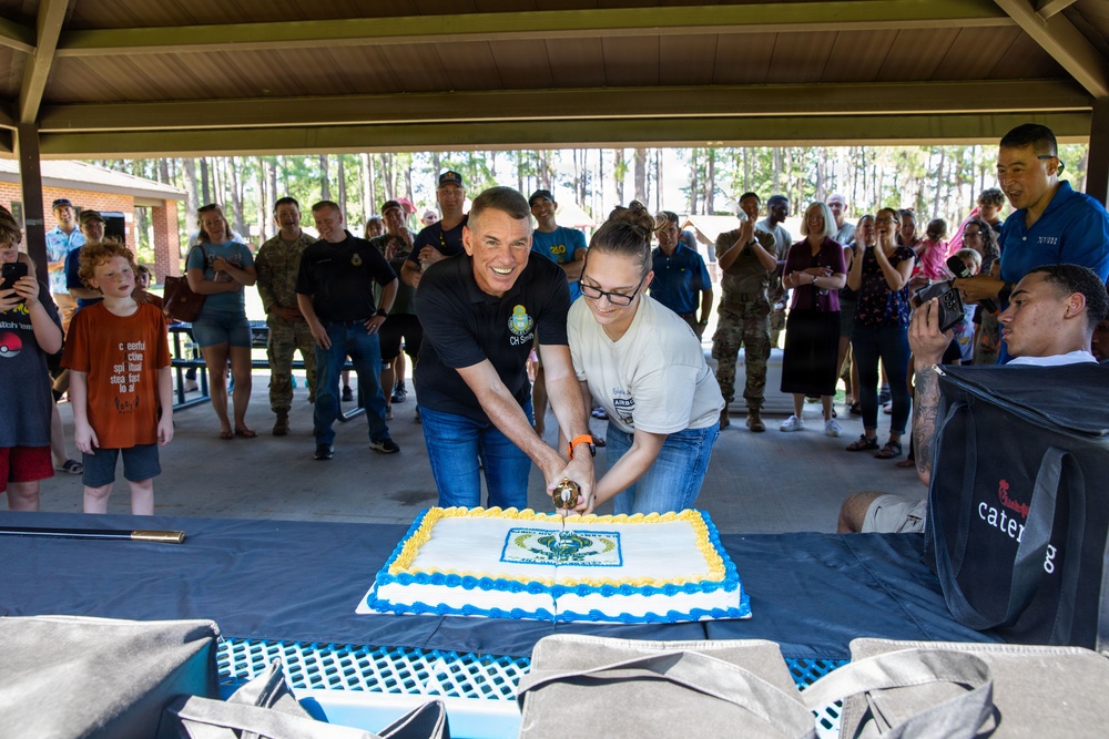 Chaplain Corps Celebrates Birthday With Cake Cutting Ceremony and Fellowship