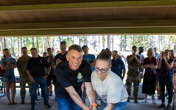 Chaplain Corps Celebrates Birthday With Cake Cutting Ceremony and Fellowship