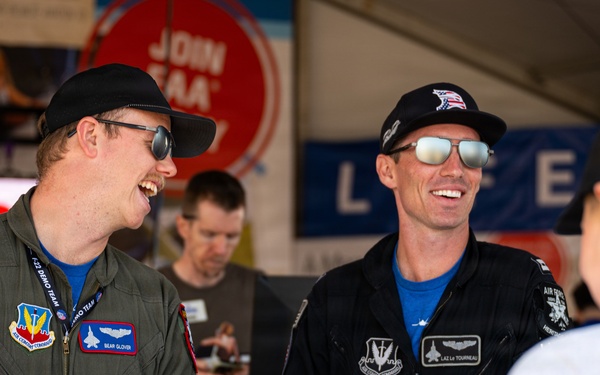 F-22 Raptor Demonstration Team showcases fifth-generation capabilities at Oshkosh 2026
