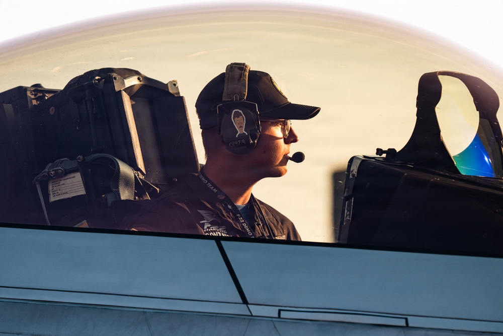 F-22 Raptor Demonstration Team showcases fifth-generation capabilities at Oshkosh 2026
