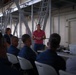 U.S. Service Members attend JRSOI brief for PANAMAX