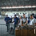 U.S. Service Members attend JRSOI brief for PANAMAX