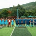 George Washington Sailors Play Soccer with Vietnamese Sailors