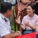 George Washington Sailors Play Soccer with Vietnamese Sailors