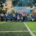 George Washington Sailors Play Soccer with Vietnamese Sailors