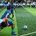 George Washington Sailors Play Soccer with Vietnamese Sailors