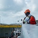 LCF-24: USS San Antonio Straddles the Caribbean Sea and Pacific in Panama