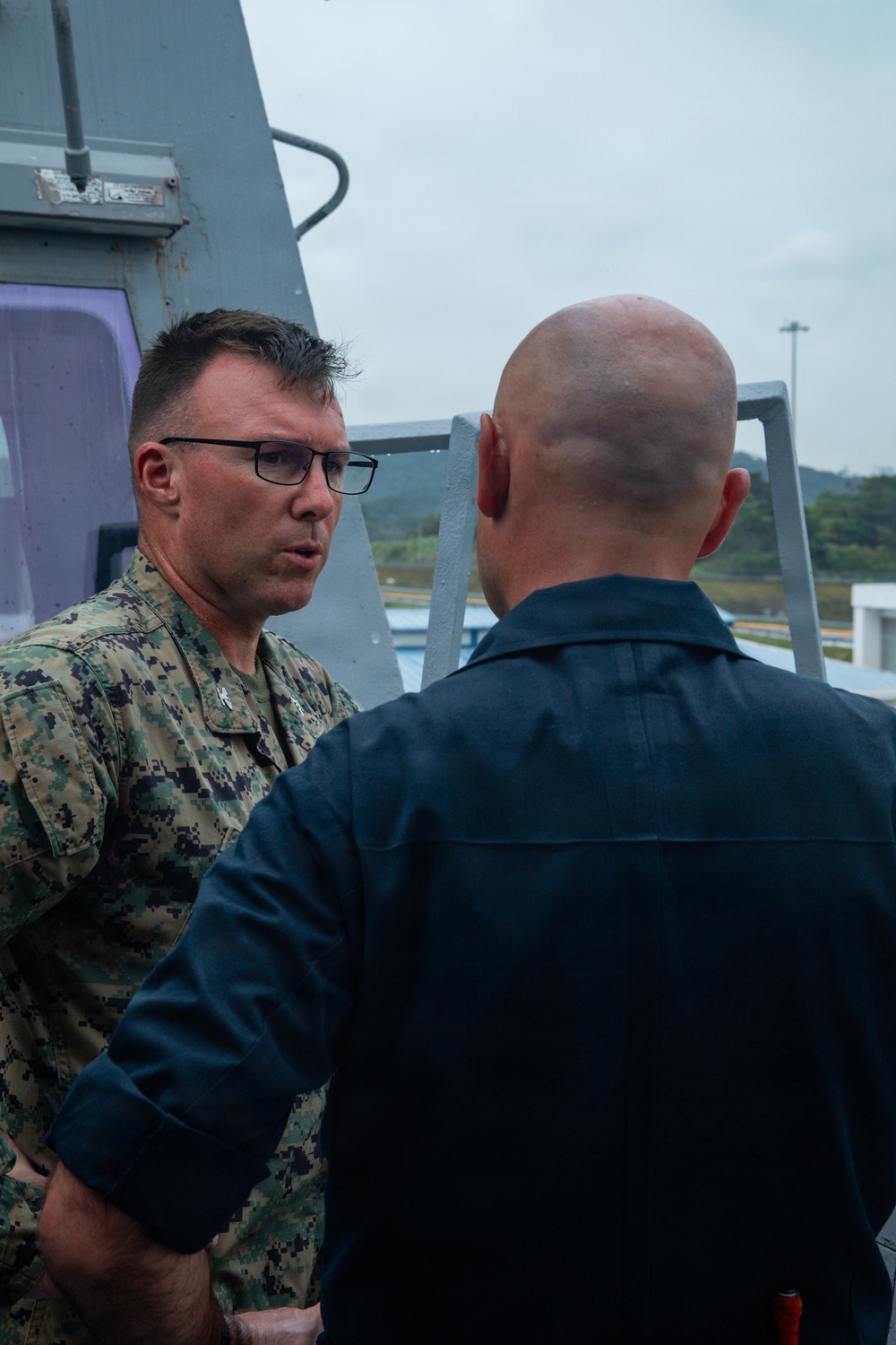 LCF-24: USS San Antonio Straddles the Caribbean Sea and Pacific in Panama