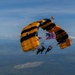 The U.S. Army Parachute Team jumps for Arctic Lightning Open House