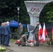 U.S. Army Soldiers participate at a memorial ceremony in Poland