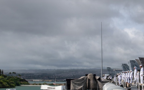 USS Theodore Roosevelt departs Hawaii after successful RIMPAC