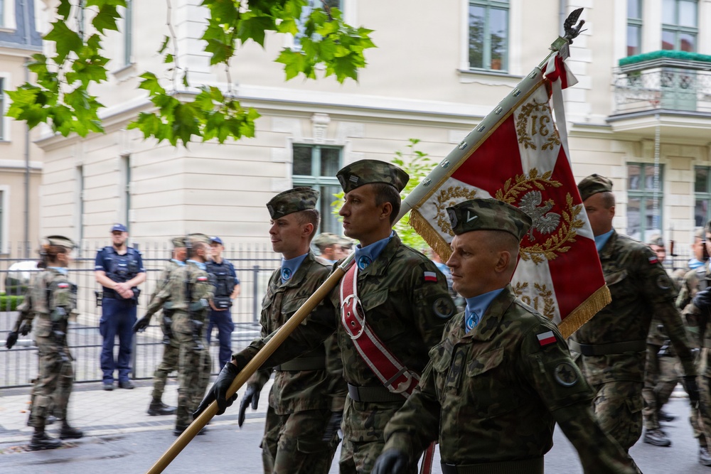 82nd anniversary of the Warsaw Uprising at Poznan