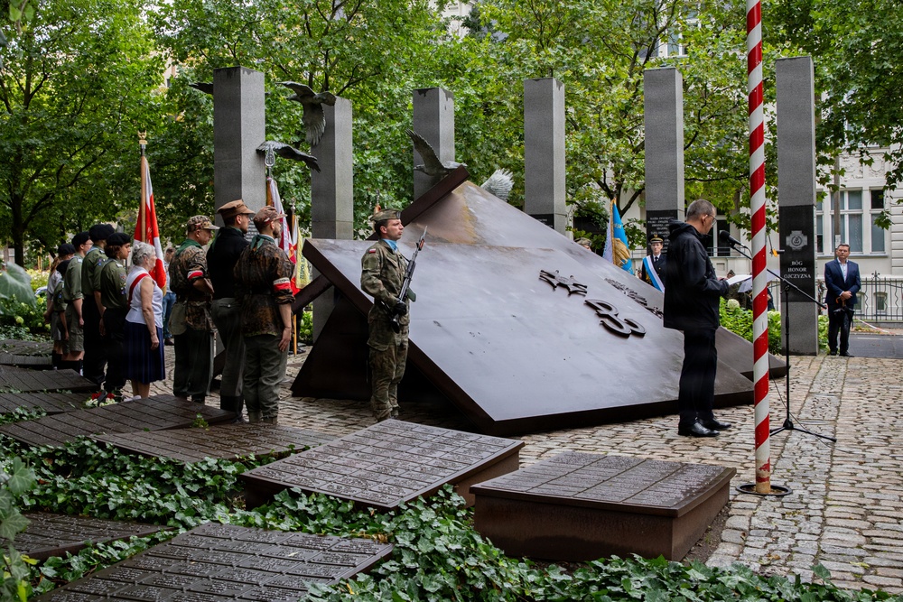 82nd anniversary of the Warsaw Uprising at Poznan
