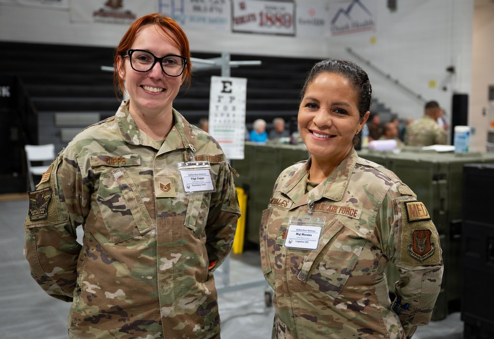 927th ARW aids Operation Buffalo River Wellness