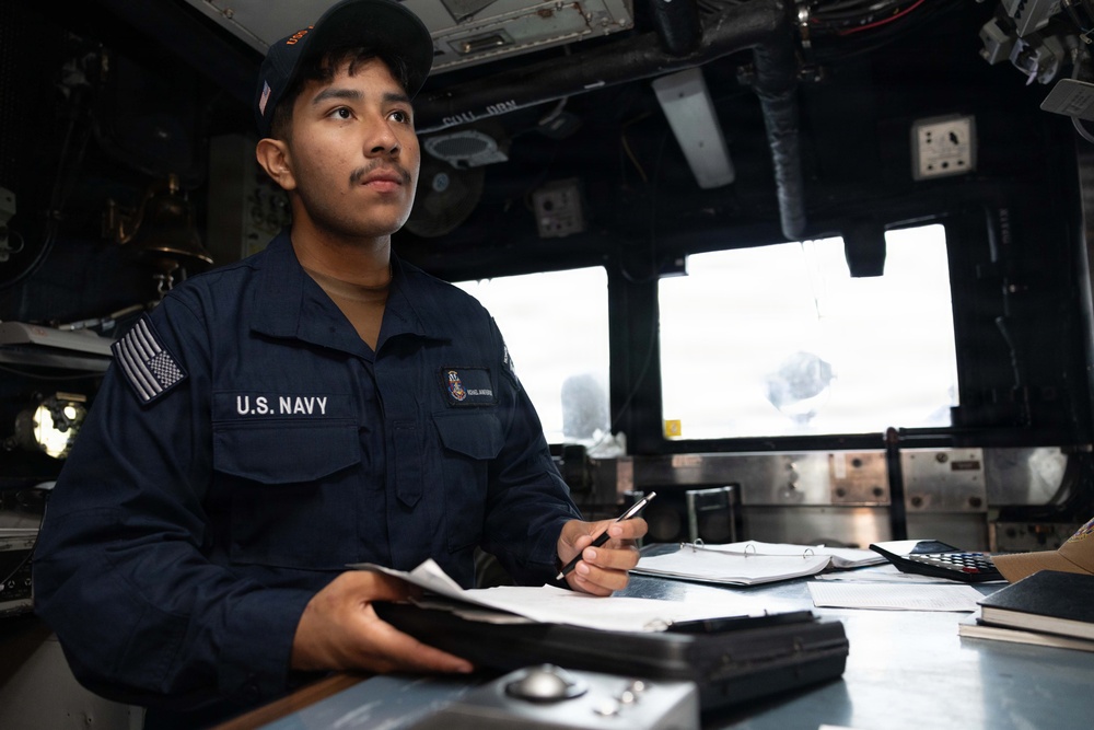 USS Princeton Routine Operations