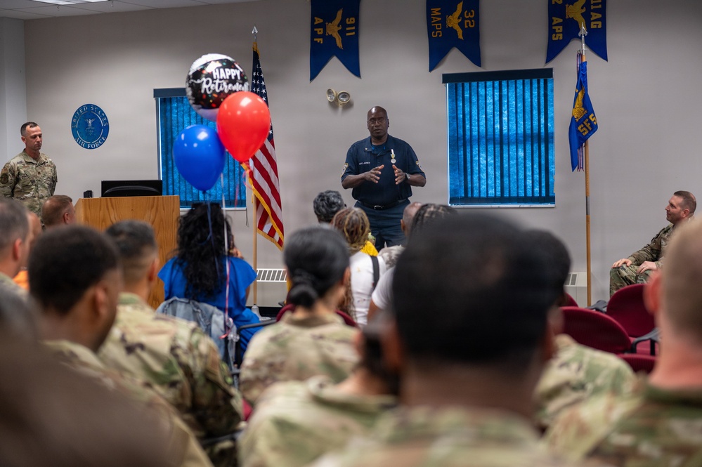 Officer Kevin D. Jones Retirement
