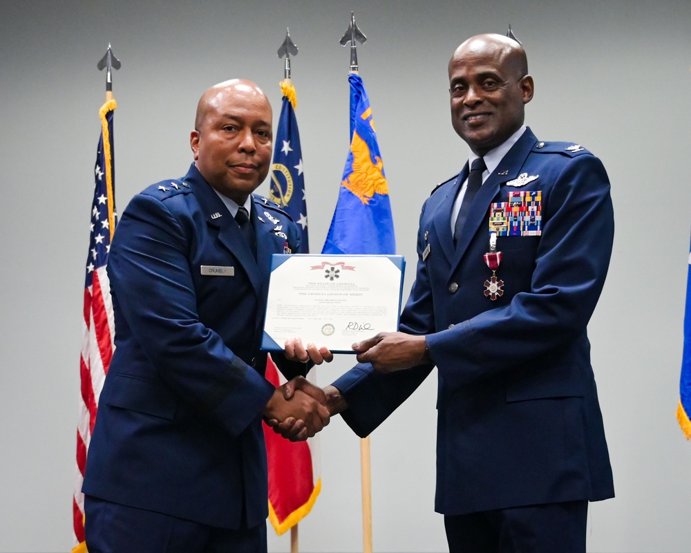 The 165th Airlift Wing hosts change of command ceremony marking new era of leadership