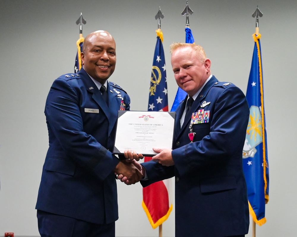 The 165th Airlift Wing hosts change of command ceremony marking new era of leadership