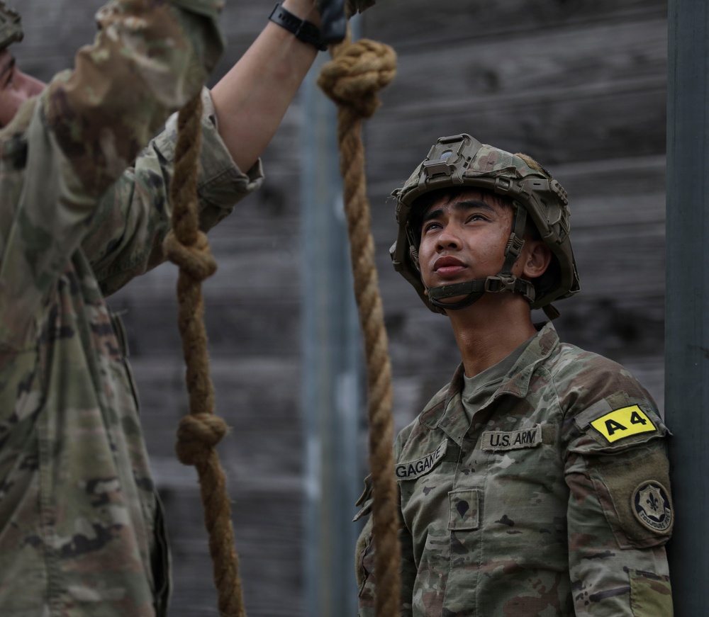 USAREUR-AF Best Squad Competition Defender's Crossing &amp; Leader's Reaction Course
