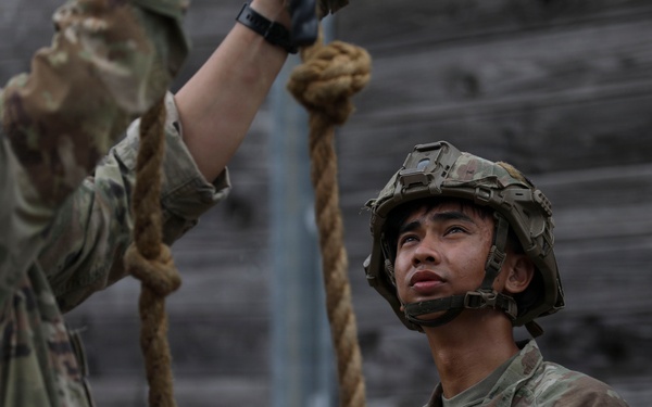 USAREUR-AF Best Squad Competition Defender's Crossing &amp; Leader's Reaction Course