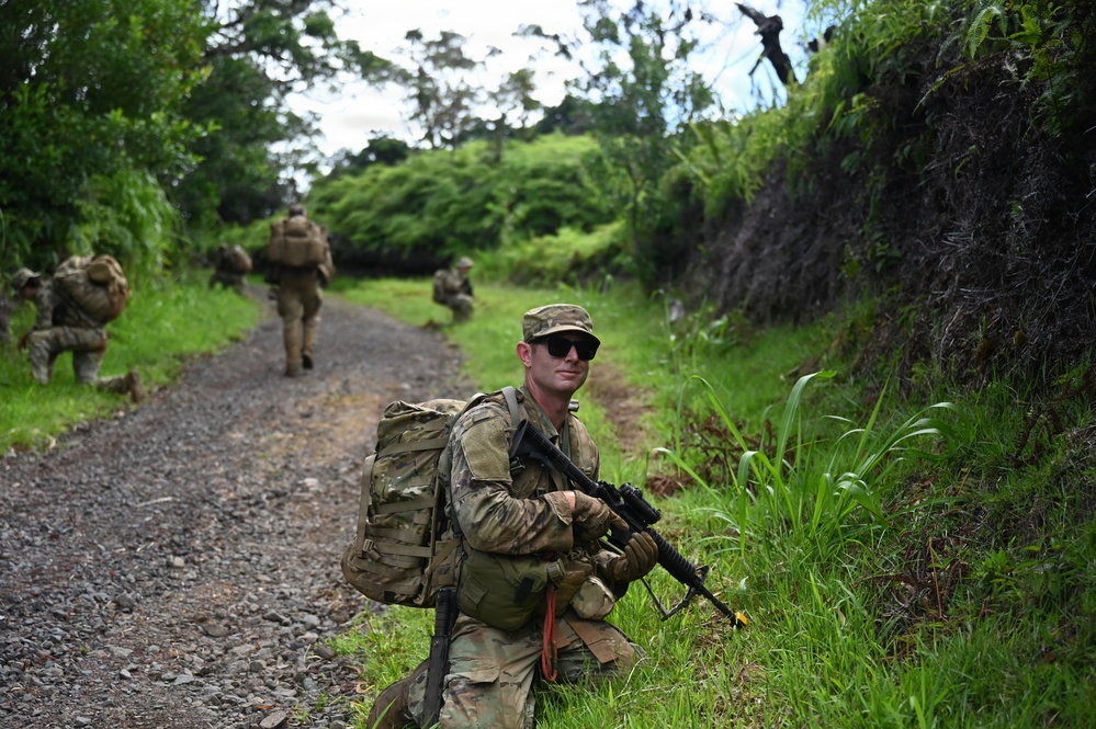 178th Security Forces Airmen conduct annual training at Schofield Barracks