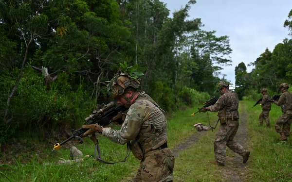 178th Security Forces Airmen conduct annual training at Schofield Barracks