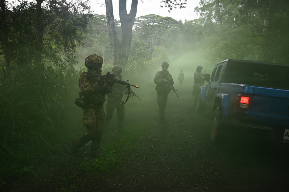 178th Security Forces Airmen conduct annual training at Schofield Barracks