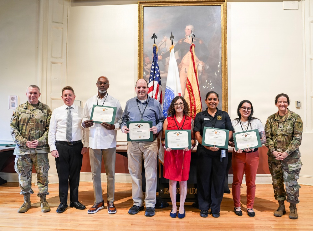 Fort Hamilton Recognizes Workforce During CY26 Third Quarter Awards Ceremony