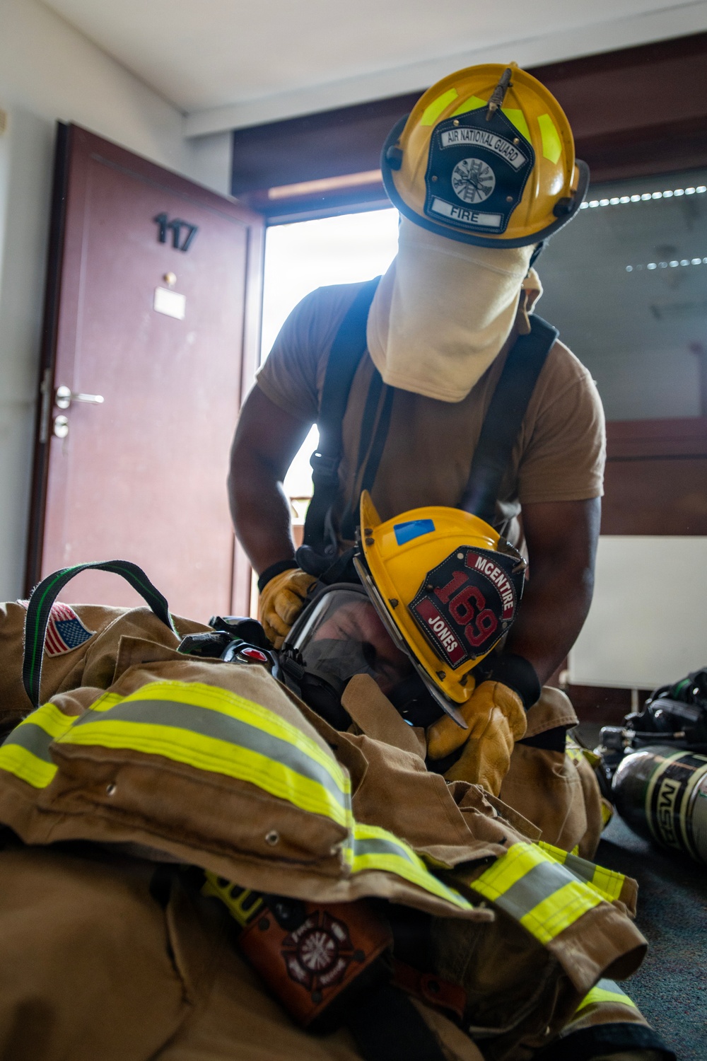 169th CES firefighters conduct deployment for training operations at Spangdahlem AB, Germany