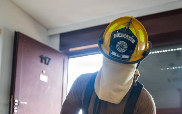 169th CES firefighters conduct deployment for training operations at Spangdahlem AB, Germany