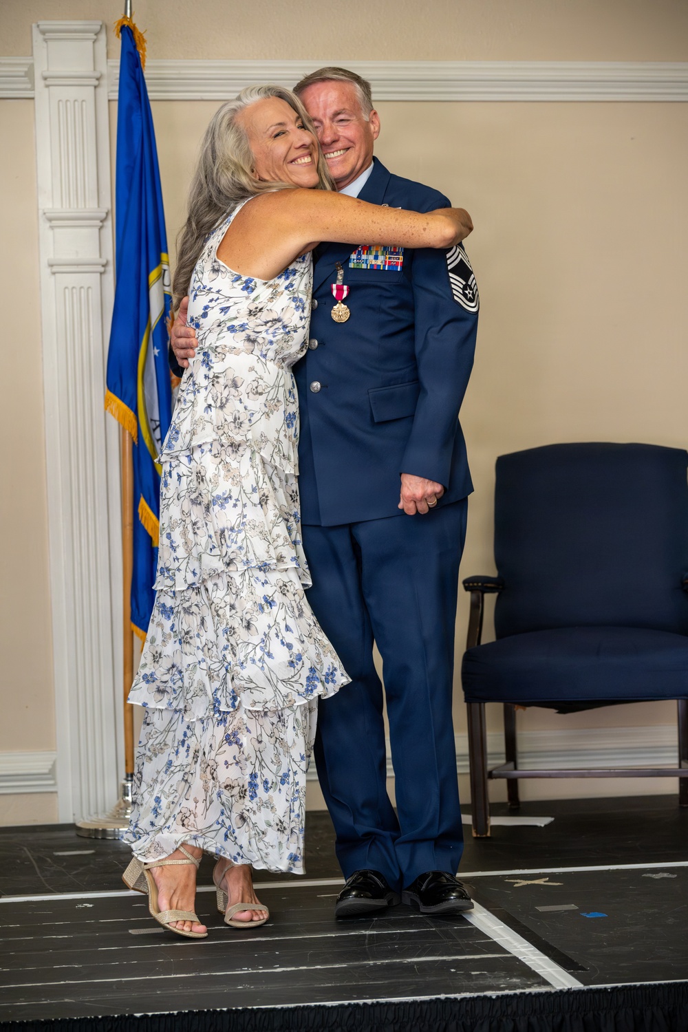 Chief Master Sergeant Mark McElmurry retirement ceremony