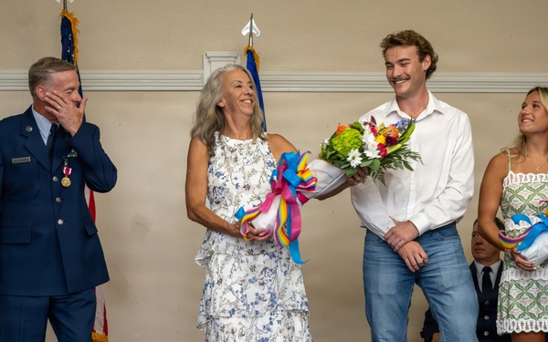 Chief Master Sergeant Mark McElmurry retirement ceremony