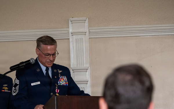 Chief Master Sergeant Mark McElmurry retirement ceremony