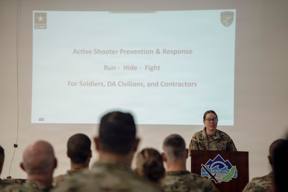 350th Civil Affairs Command Validates Active Threat Response During Force Protection Exercise