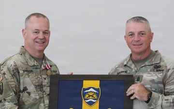 Plaque Presentation to Col. Gibson