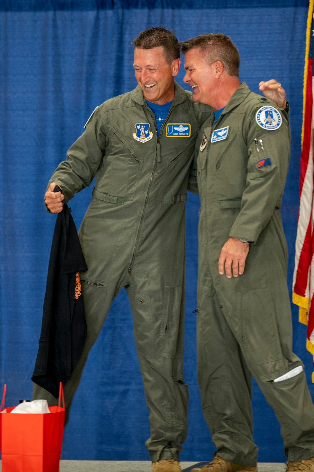 Fighter pilot retires from the 122nd Fighter Wing