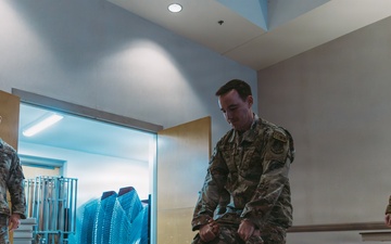 Airmen of the 139th Airlift Wing train during Northern Strike 26-2