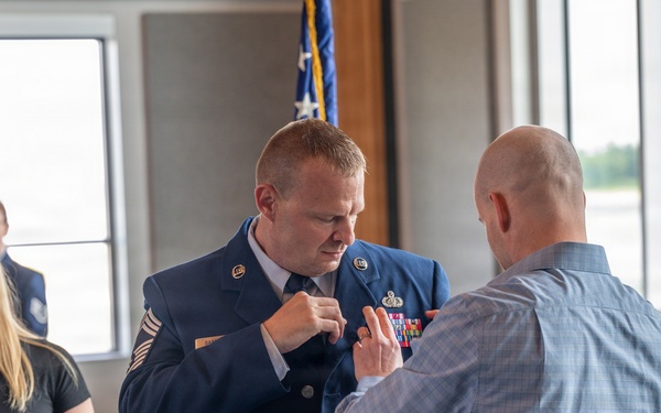 Chief Master Sgt. Ryan Garbers Promotion Ceremony