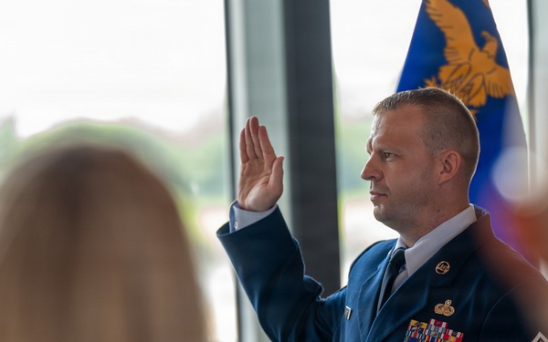 Chief Master Sgt. Ryan Garbers Promotion Ceremony