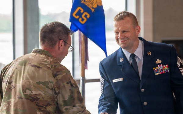 Chief Master Sgt. Ryan Garbers Promotion Ceremony