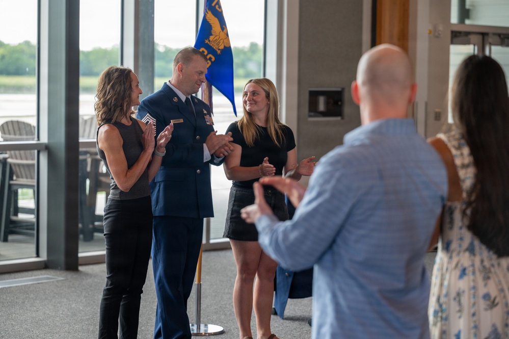 Chief Master Sgt. Ryan Garbers Promotion Ceremony