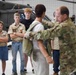 Boy Scouts of America (Cabot, AR) participate in Equipment Preparations and Flights on UH-60 Blackhawks
