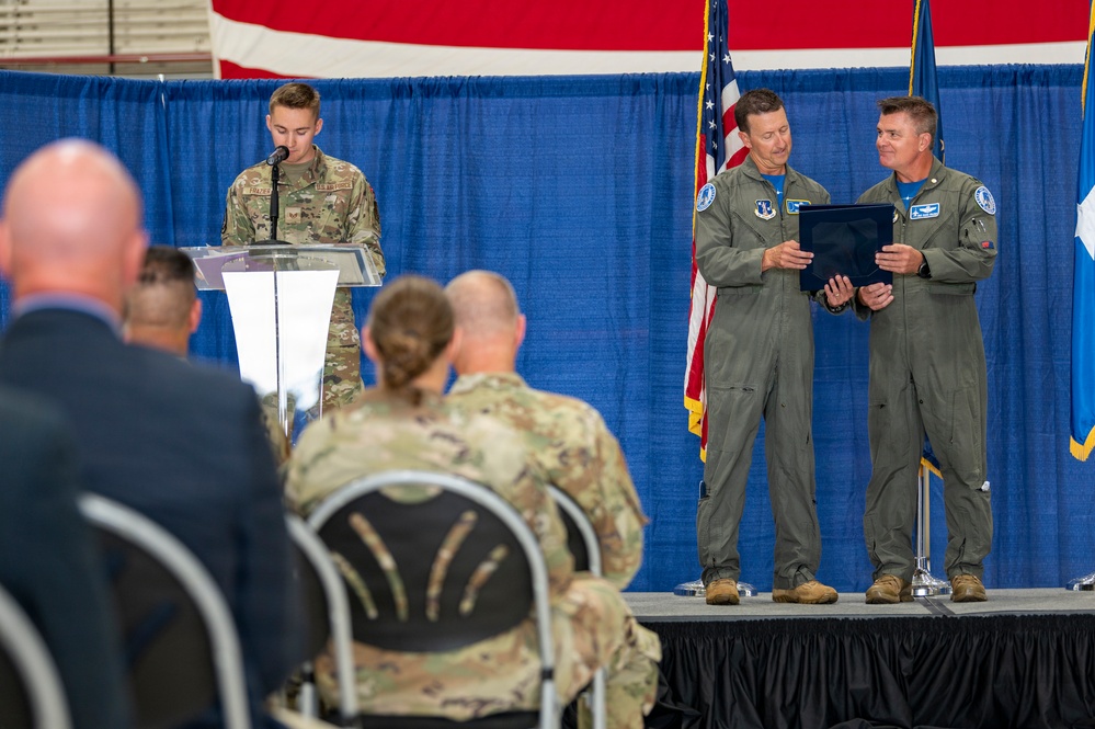 Fighter pilot retires from the 122nd Fighter Wing