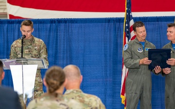 Fighter pilot retires from the 122nd Fighter Wing