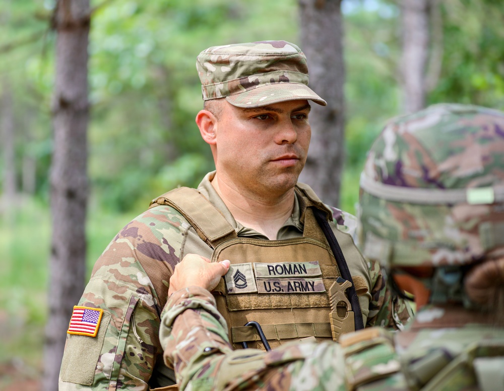 Sgt. 1st Class Christian Roman-Ramos Promotion Ceremony