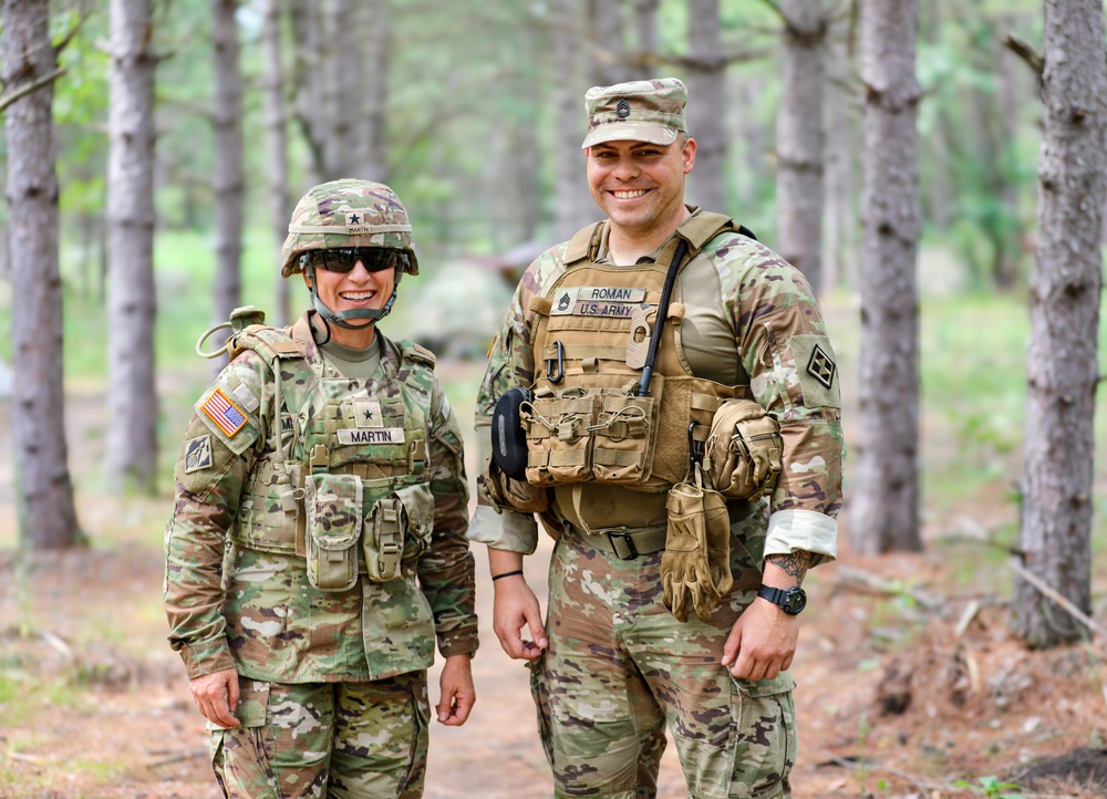 Sgt. 1st Class Christian Roman-Ramos Promotion Ceremony