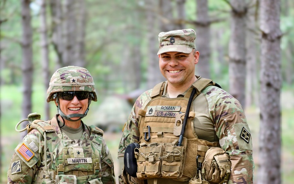 Sgt. 1st Class Christian Roman-Ramos Promotion Ceremony