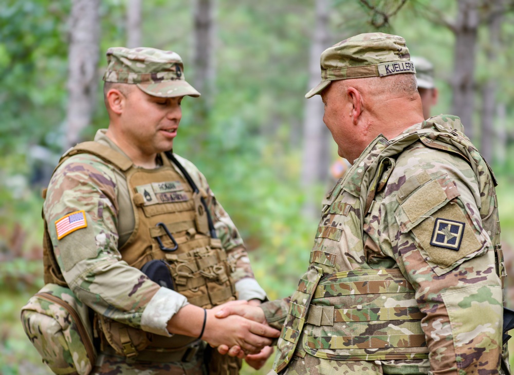 Sgt. 1st Class Christian Roman-Ramos Promotion Ceremony