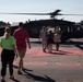 Boy Scouts of America (Cabot, AR) participate in Equipment Preparations and Flights on UH-60 Blackhawks