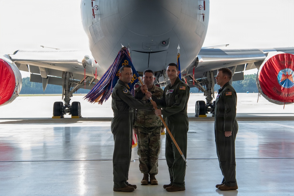 911th Air Refueling Squadron Change of Command